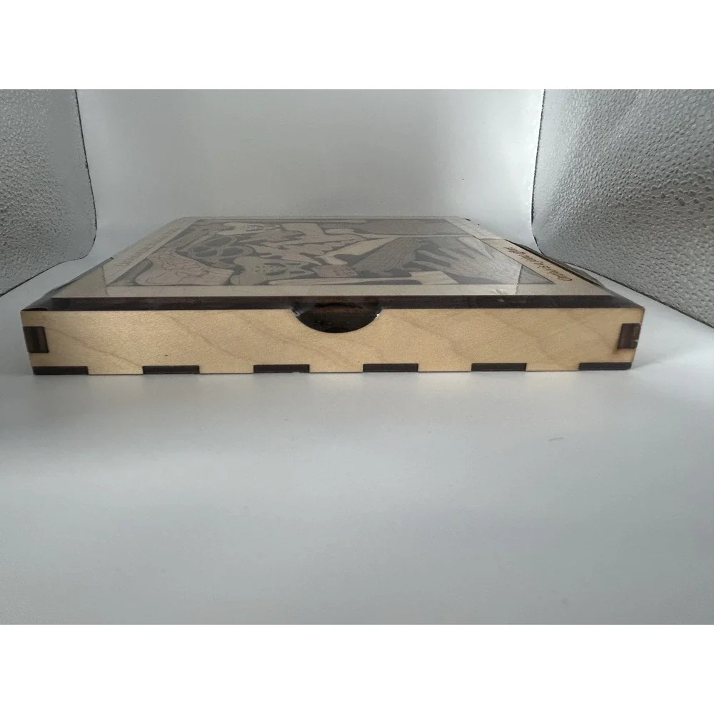 NIB Creative Crafthouse Orthopedic Surgeon Wooden Puzzle Brain Teaser Difficult